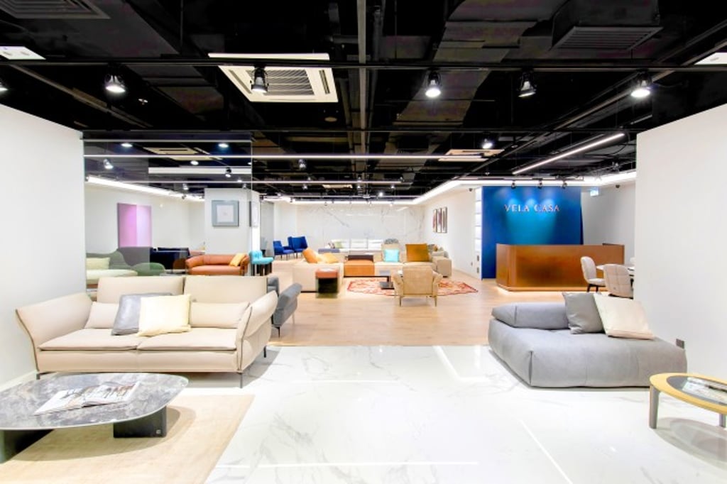 The VELA CASA’s shop was designed to encourage shoppers to explore the European-made furniture’s unique designs, innovations and creativity and let the pieces tell their stories. The VELA CASA’s shop was designed to encourage shoppers to explore the European-made furniture’s unique designs, innovations and creativity and let the pieces tell their stories.